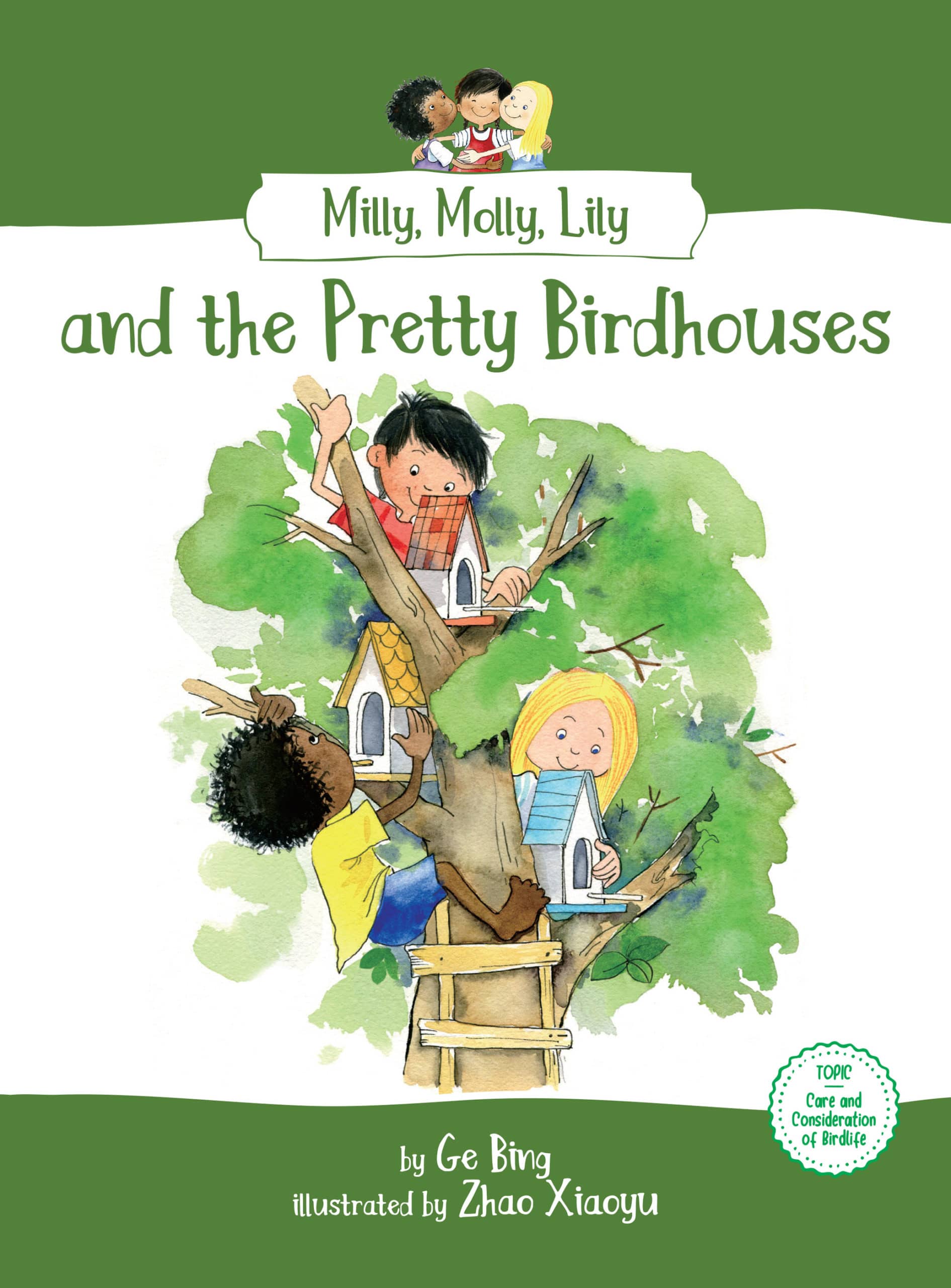 Milly, Molly, Lily and the Pretty Birdhouses book cover